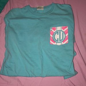 Clemson University teal T-shirt